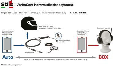 Stilo VerbaCom Club - Car to Pit Headset